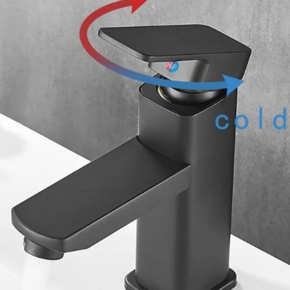 Stainless Steel Black bathroom Faucet - Picture 1 of 6